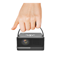 Aaxa P6 Ultimate: 200" Screen, 1100 Lumens, 6-Hour Battery, Outdoor Cinema Projector with Bluetooth Speaker