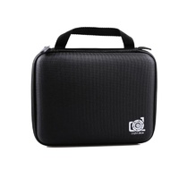 Black Middle Size Protective Case - 22cm x 17cm x 7cm 