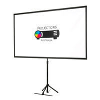 Projector Portable Tripod Screen 80"