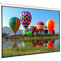 VIVO 100" Manual Projector Screen 16:9 PS-M-100